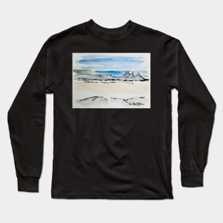 Three Cliffs Pen & Wash Long Sleeve T-Shirt